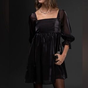 Thirty Thirty seeing stars baby doll mini dress size medium